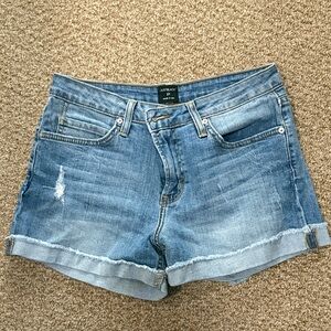 Just Black Women's Light Blue Jean Shorts
